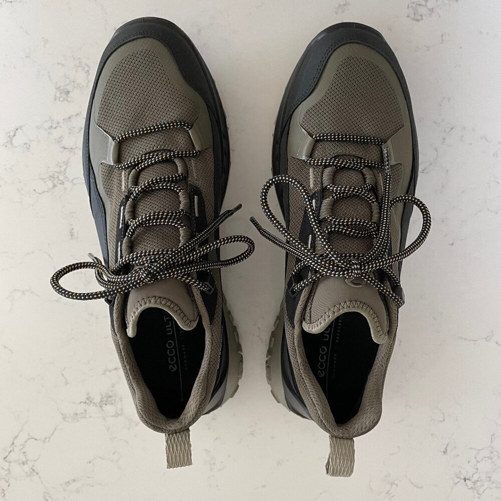 Ecco Ult-Trn Denmark SREDEBRO Waterproof Michelin Sneakers Green Black Sz 41